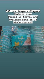 Pampers Diapers Newborn Size