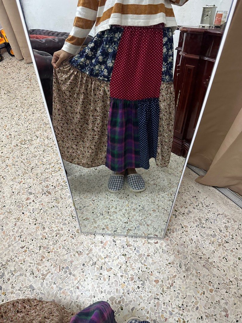 Patchwork Skirt (Category: Skirts) located in Seremban. Submitted by hanisupreloved (Listing ID 1258398038, Image 3). Description: .
