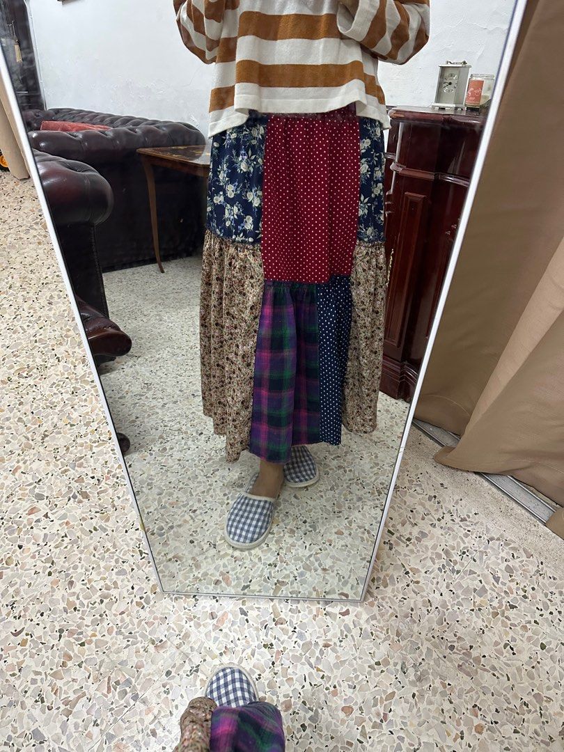 Patchwork Skirt (Category: Skirts) located in Seremban. Submitted by hanisupreloved (Listing ID 1258398038, Image 2). Description: .