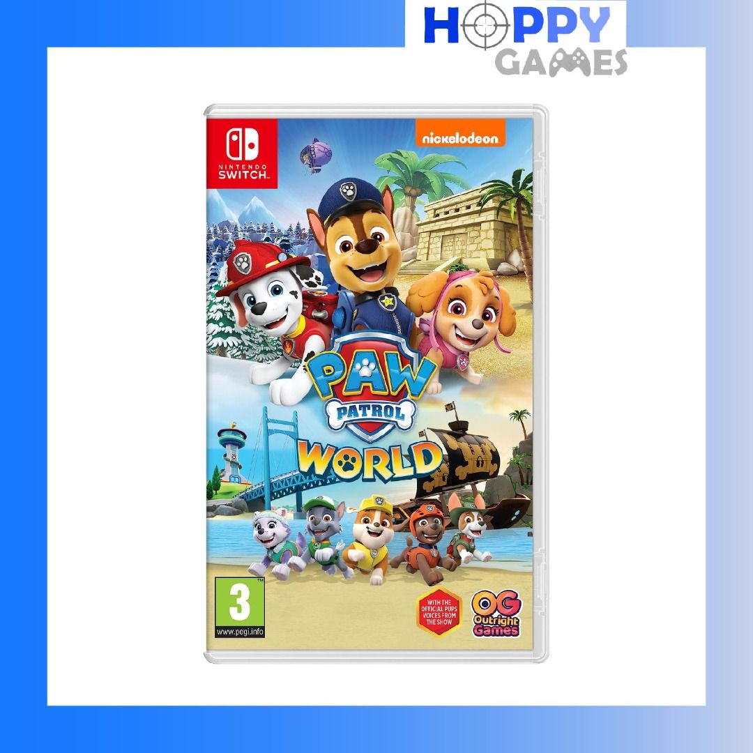 PAW Patrol World, Nintendo Switch games, Games