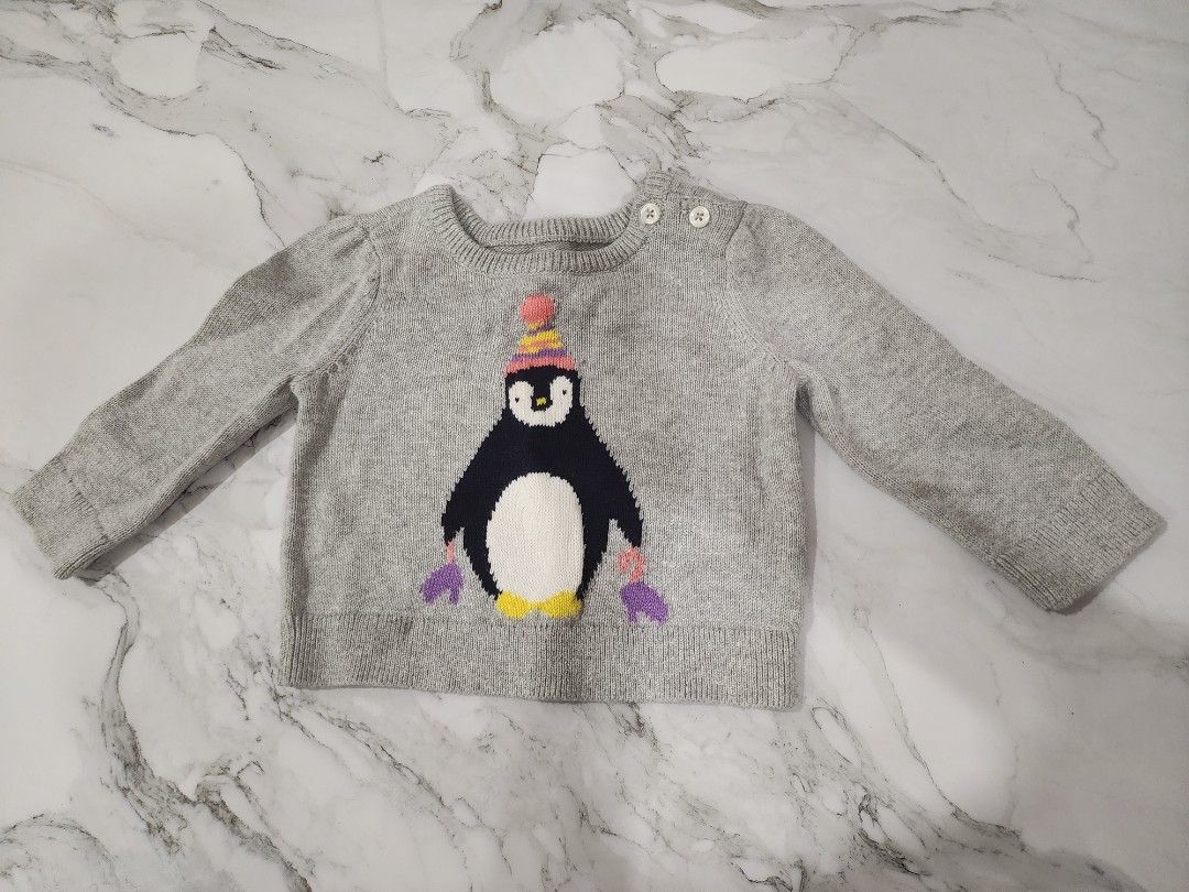 Gap penguin 2024 sweater