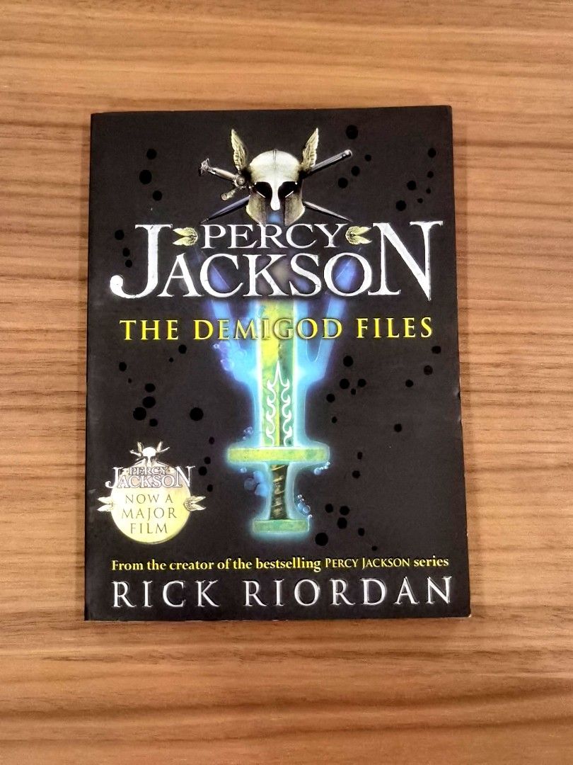 Percy Jackson The Demigod Files Book By Rick Riordan, Hobbies & Toys, Books & Magazines