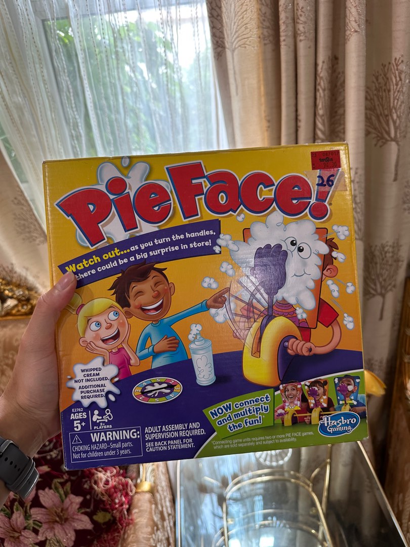 Pie Face Board Game, Hobbies & Toys, Toys & Games on Carousell