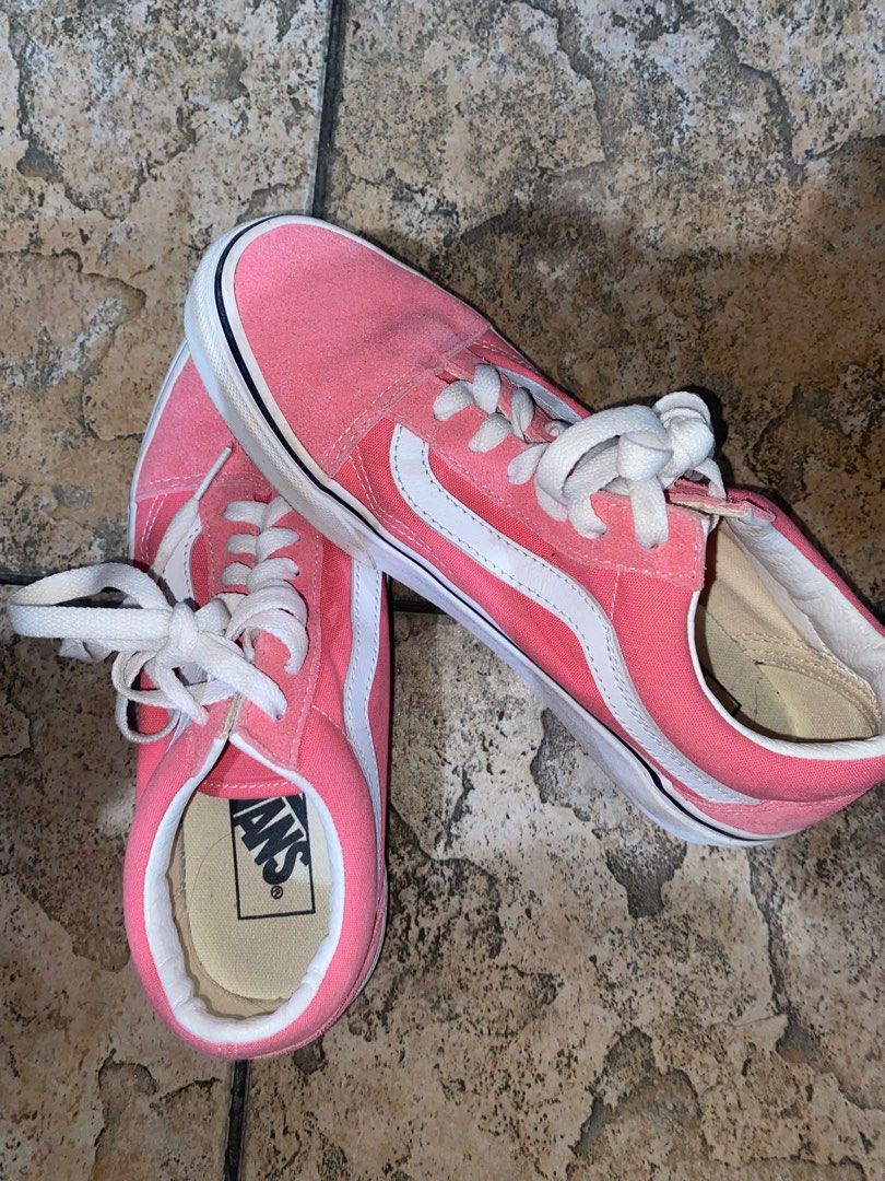 Strawberry pink discount vans old skool