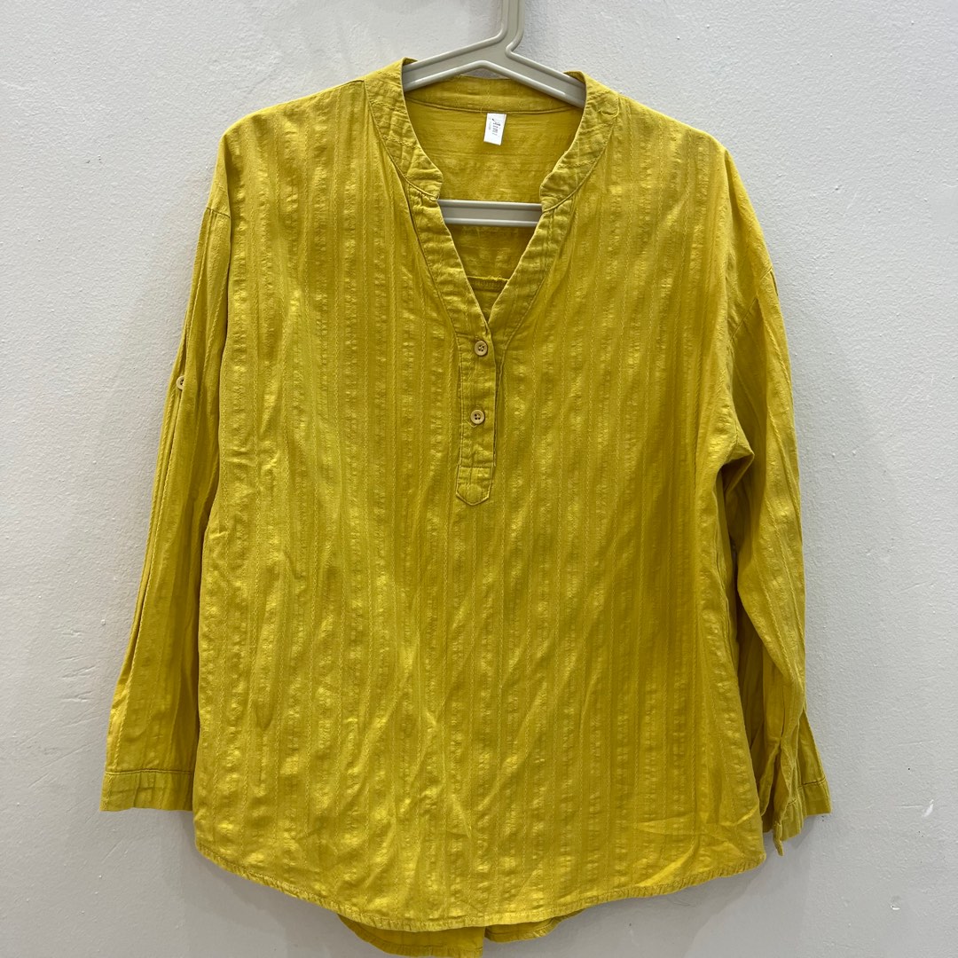 Plain Blouse, Women's Fashion, Tops, Blouses on Carousell