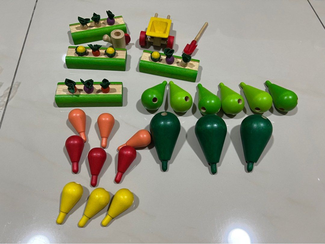 Plan toys vegetable garden on sale
