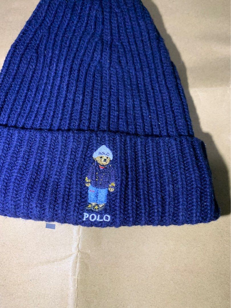 Polo ski bear beanie sales