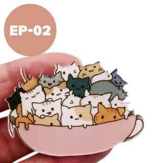 Cartoon Anime Enamel Pin Jujutsu Kaisen Cute White Cat Character Badges  Clothes Button Lapel Pins Jewelry Accessories Gifts