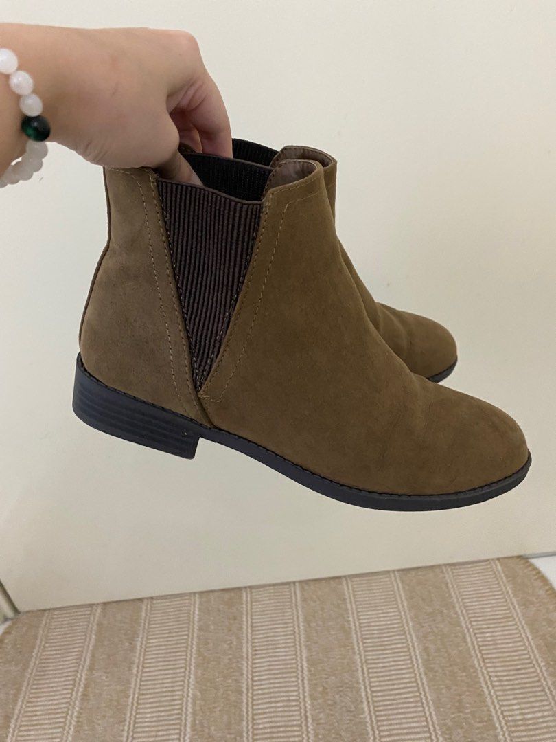 Primark Brown Boots Women s Fashion Footwear Boots on Carousell