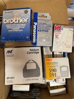 Printer ribbon cartridge