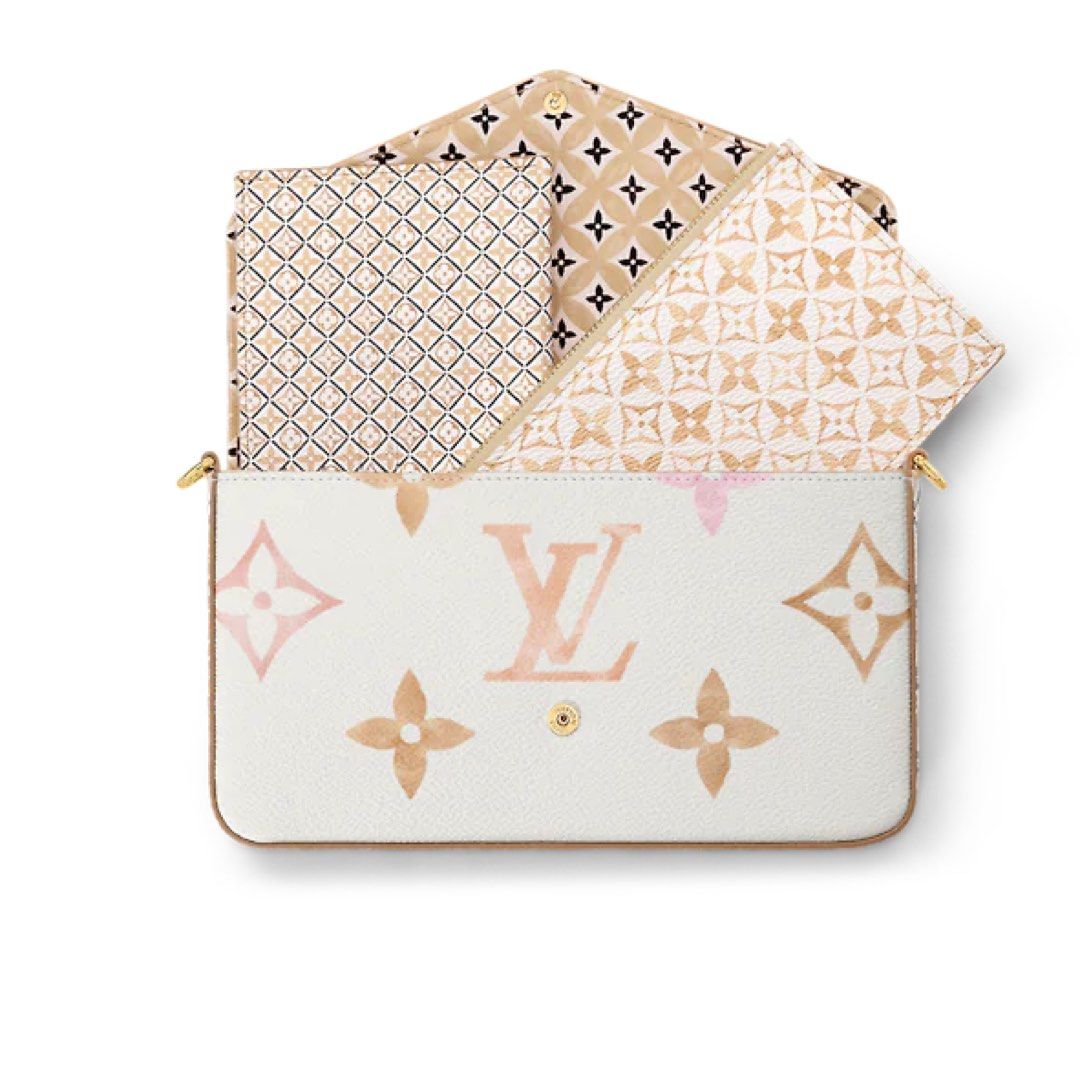 RARE] LV Felicie Pochette 2023 By the Pool collection, Luxury