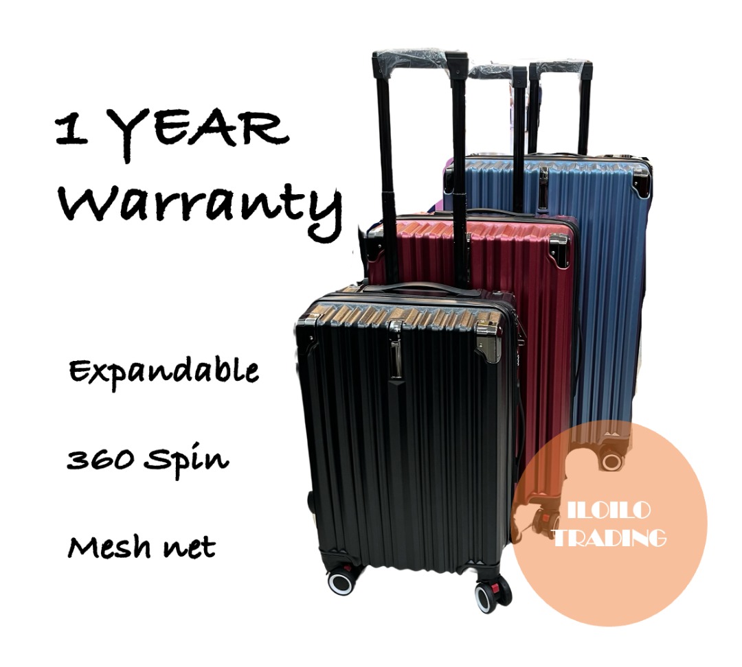 (READY STOCK) Expandable PC Luggage with Mesh Net, Hobbies & Toys