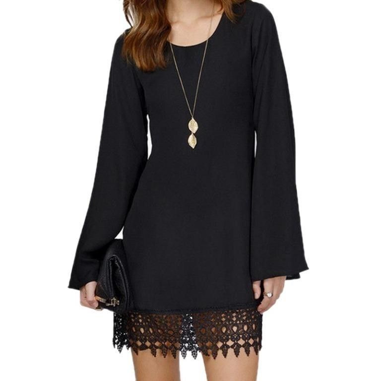 Chiffon online office dresses