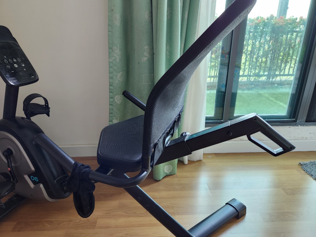Domyos e seat exercise bike sales