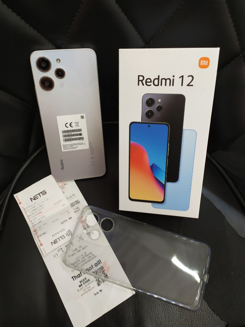 Xiaomi-Redmi 12 8+256 GB Polar Sliver