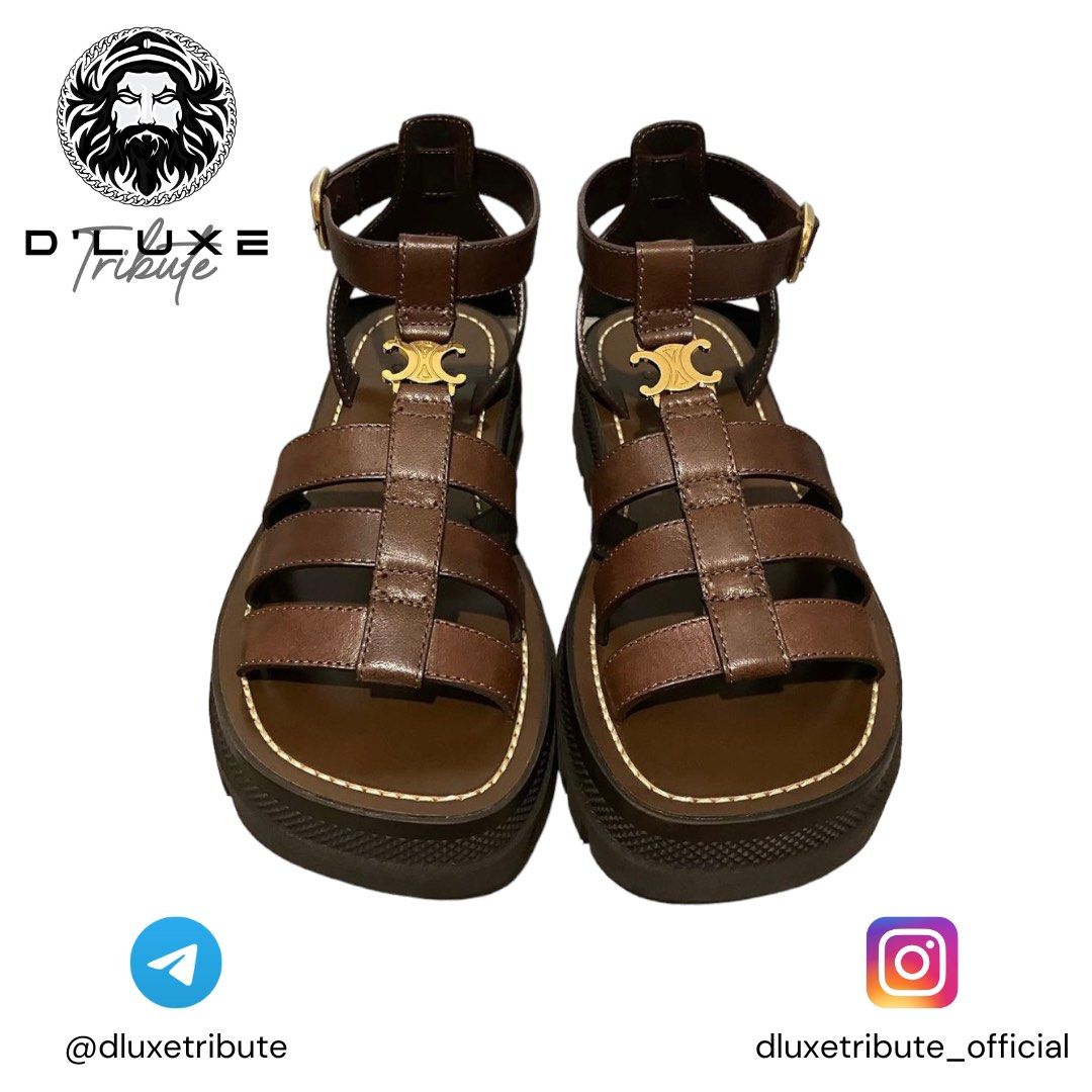 DISCOUNTED RTP 1 600 CELINE CLEA TRIOMPHE GLADIATOR CHUNKY