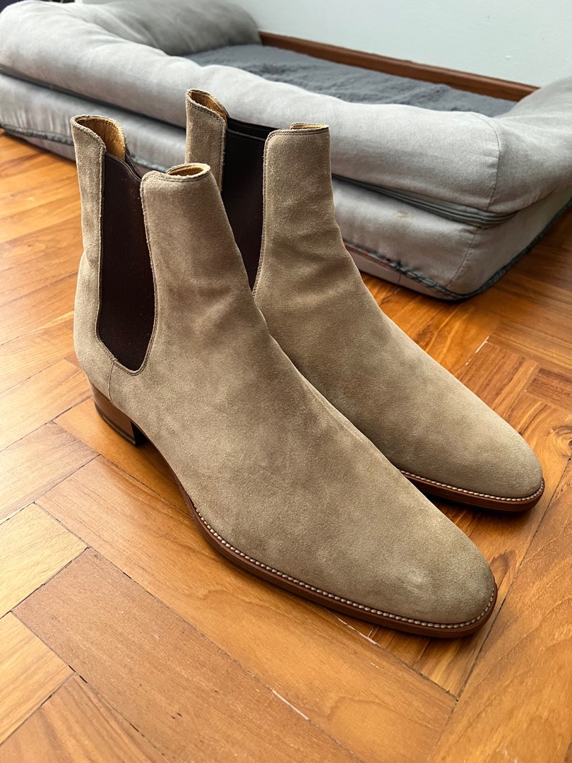 Ysl wyatt suede shop