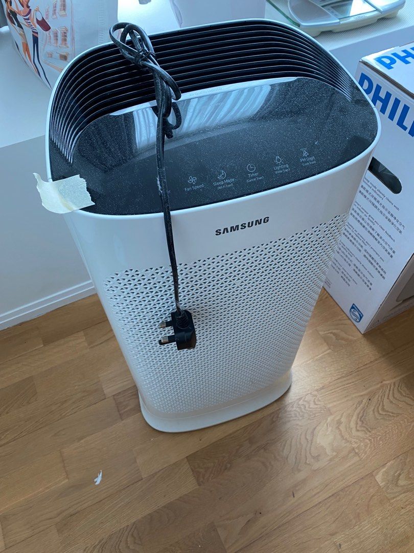 Samsung air purifier ax5000 review sales