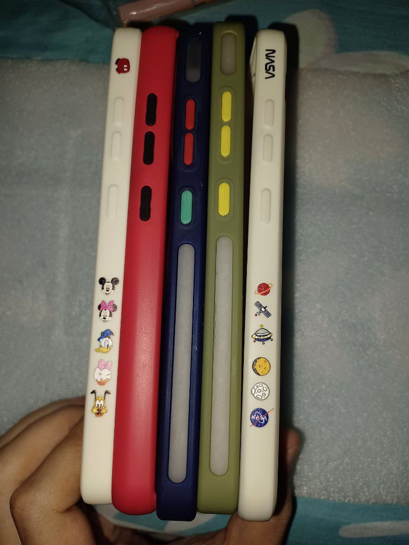Samsung galaxy A32 4G cases back case with stand (Category: Cases & Sleeves) located in Makati City. Submitted by spriteblue (Listing ID 1258401172, Image 2). Description: sold as bundle po mickey mouse thick flexible spaceman thick flexible(little darkend lower corners) red with stand hard case blue hard case light green hard case all of these cases are washable and durable all have full back cover even at the camera lens parts(pls refer to the 