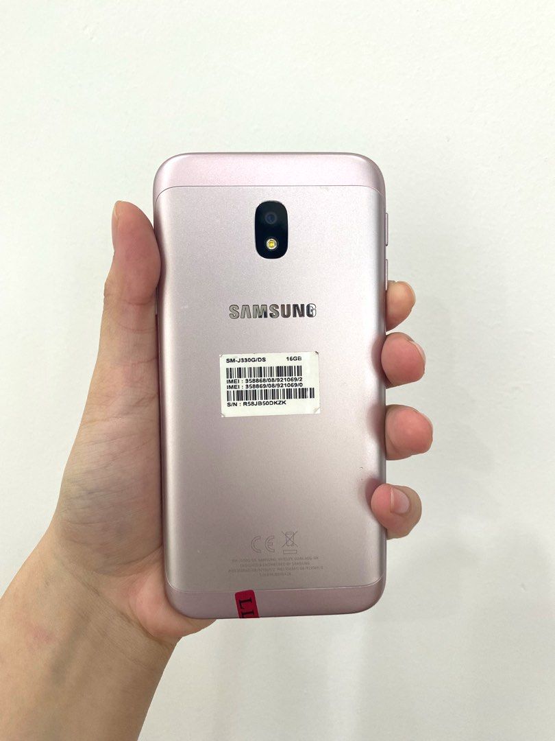 Model samsung best sale j3 pro