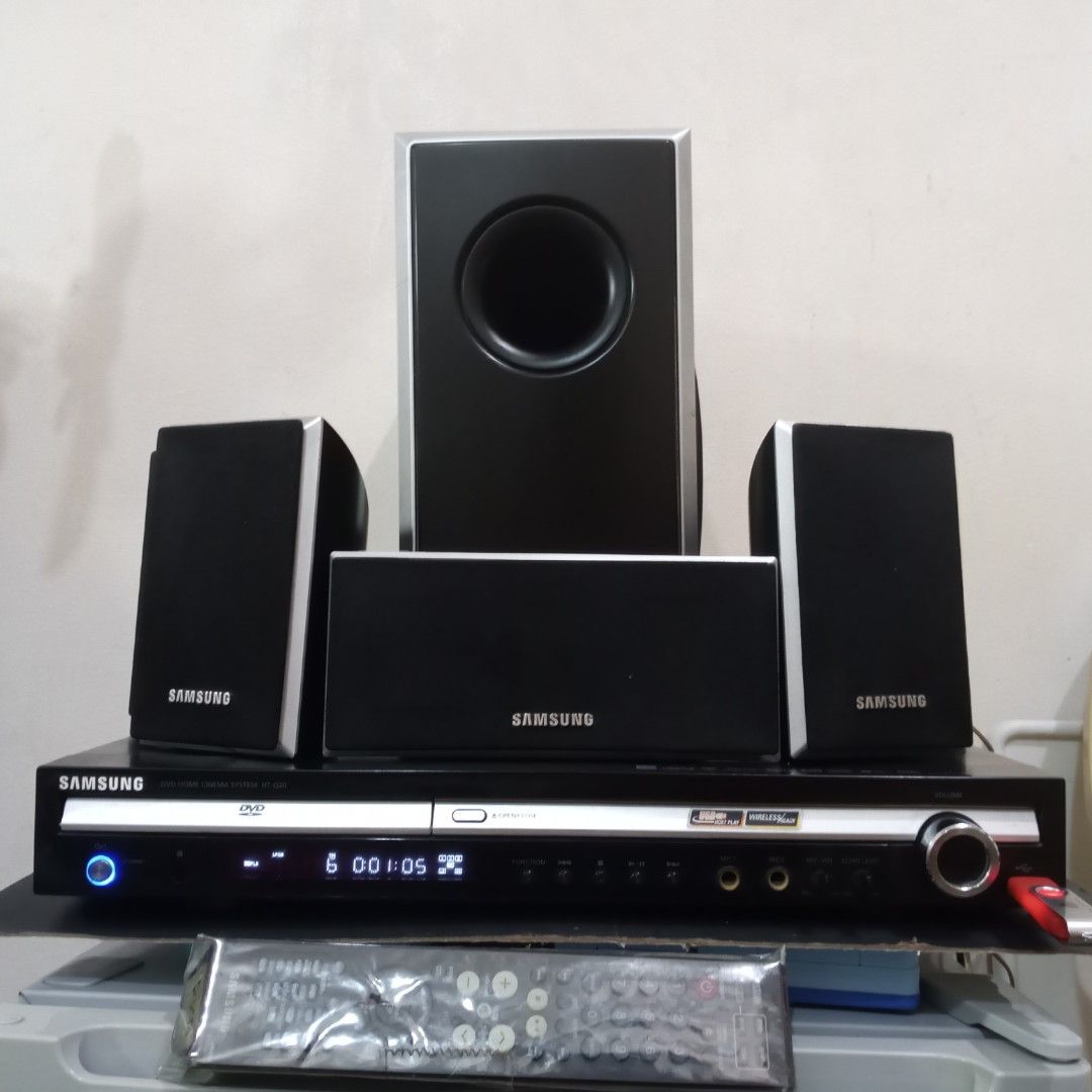 Samsung HTQ20 Home Theater System home cinema system 5.1 channels 500