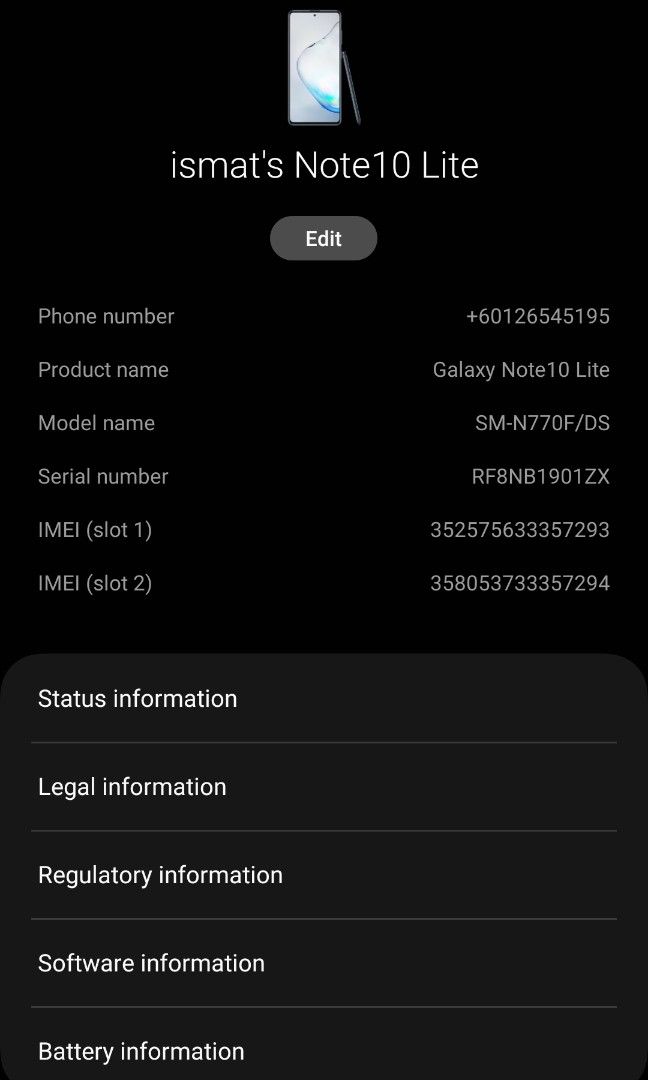 Samsung note 10 lite, Mobile Phones & Gadgets, Mobile Phones, Android ...
