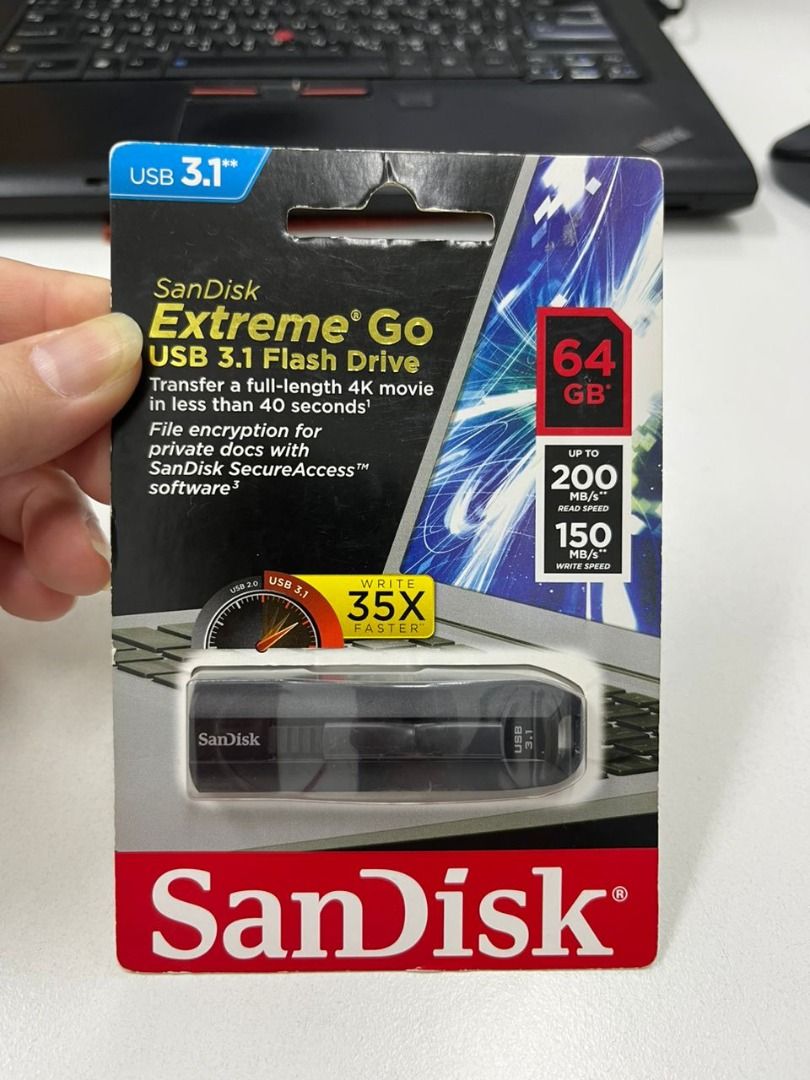 Sandisk extreme go usb 3.1 64gb flash drive sale
