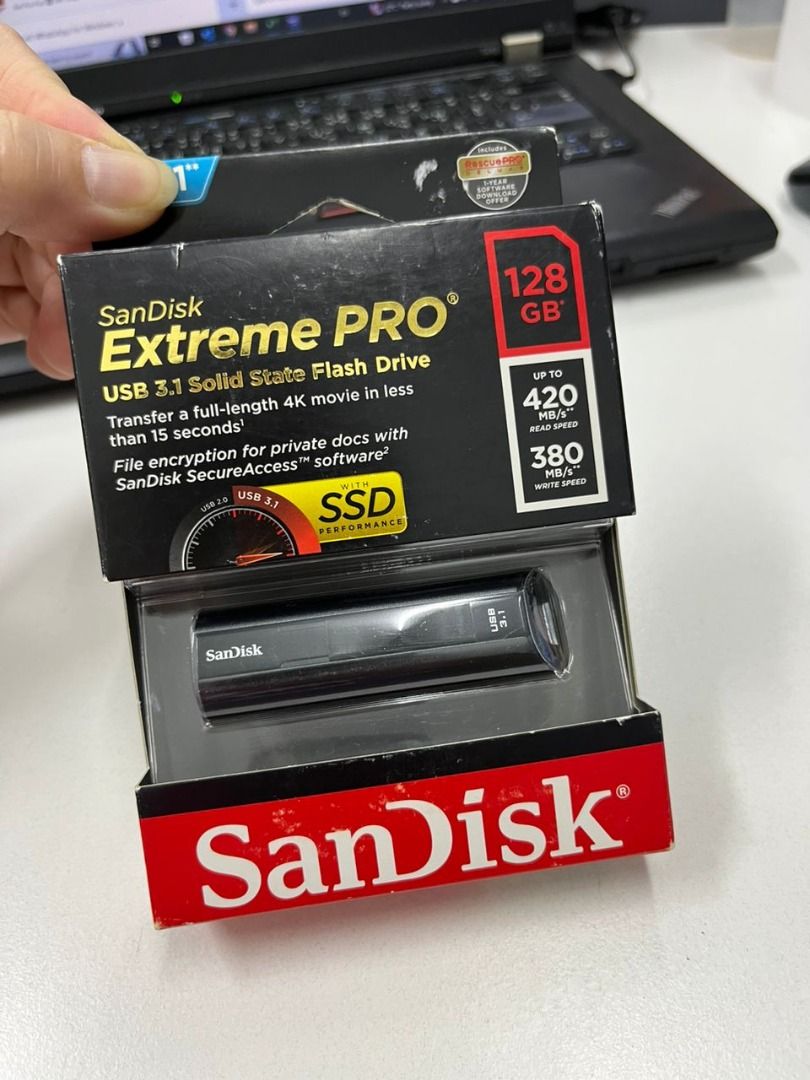 Sandisk extreme pro usb 3.1 128gb on sale
