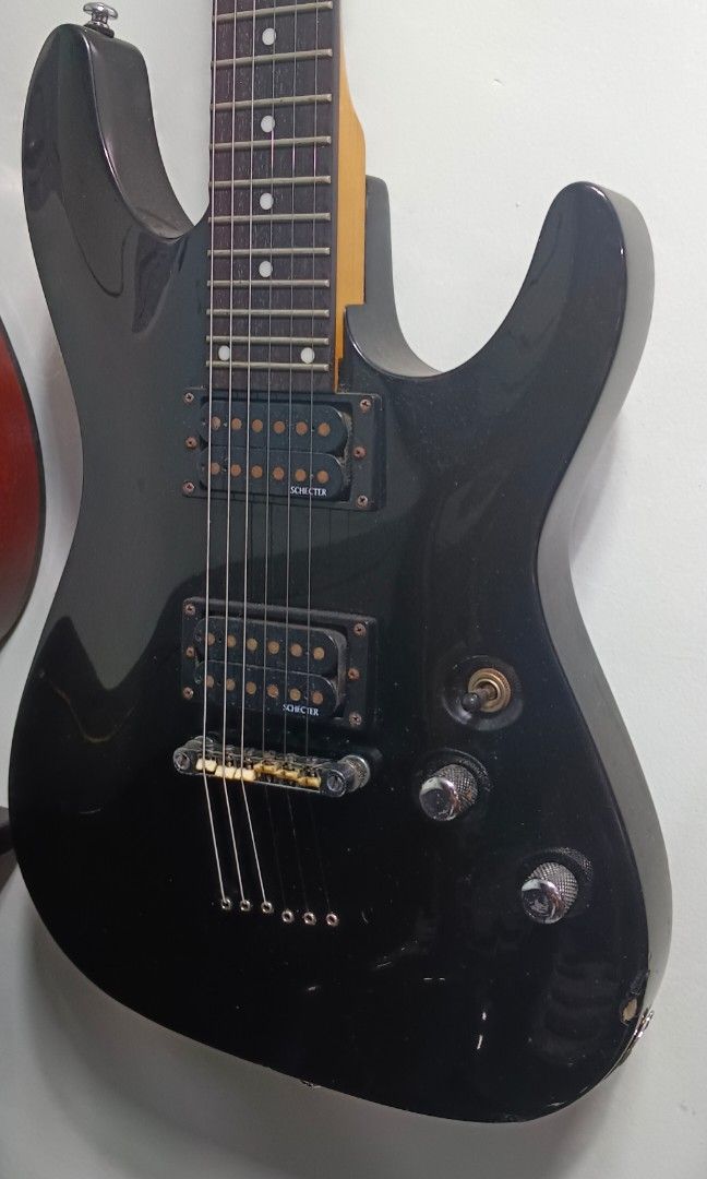 Schecter omen 6 electric guitar (Category: Musical Instruments) located in Paranaque City. Submitted by yourhonorvoy (Listing ID 1258498353, Image 2). Description: 👍for sale only schecter omen 6 diamond series 11k with soft case with minor dents and scratches 👍Payment thru cash, bank transfer, gcash or in any remittance center 🚚We do shipping👍via lalamove,speedy, toktok and grab ✈️🚢🚆We also ship nation wide, dipende sa location nyo 💪Paymen
