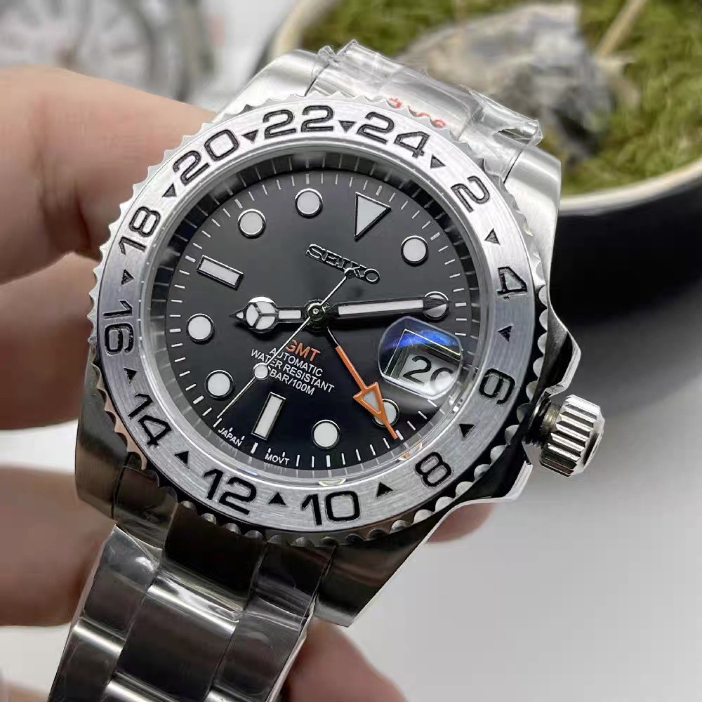 STEELDIVE GMT SEIKOのNH34ムーブメント - 腕時計(アナログ)
