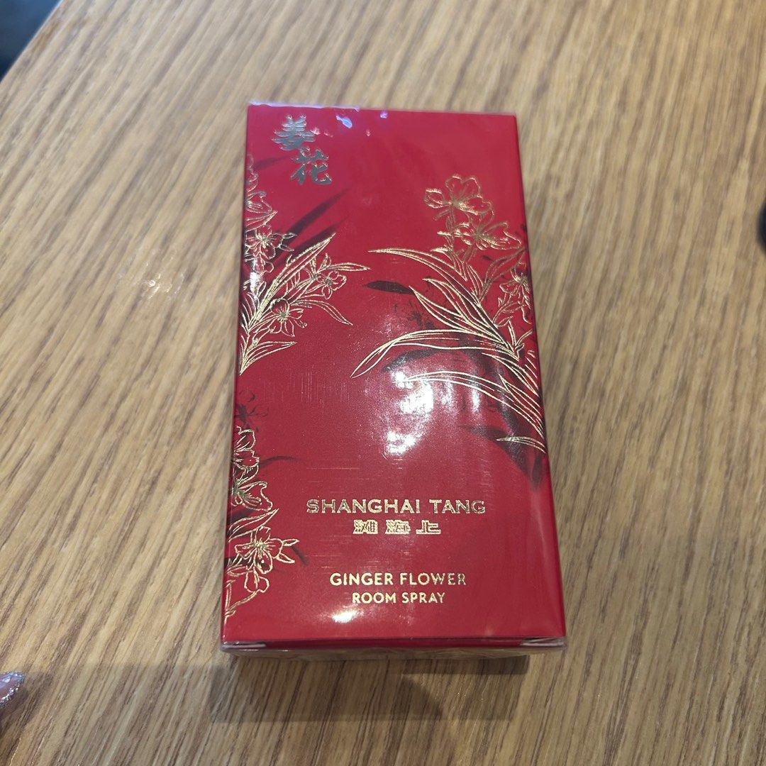 Shanghai Tang Ginger Flower Room Spray 30ml, Furniture & Home Living
