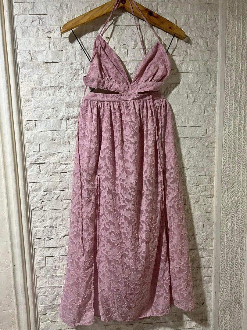Shein Plus Blush Pink Dress, Women's Fashion, Dresses & Sets, Dresses on  Carousell