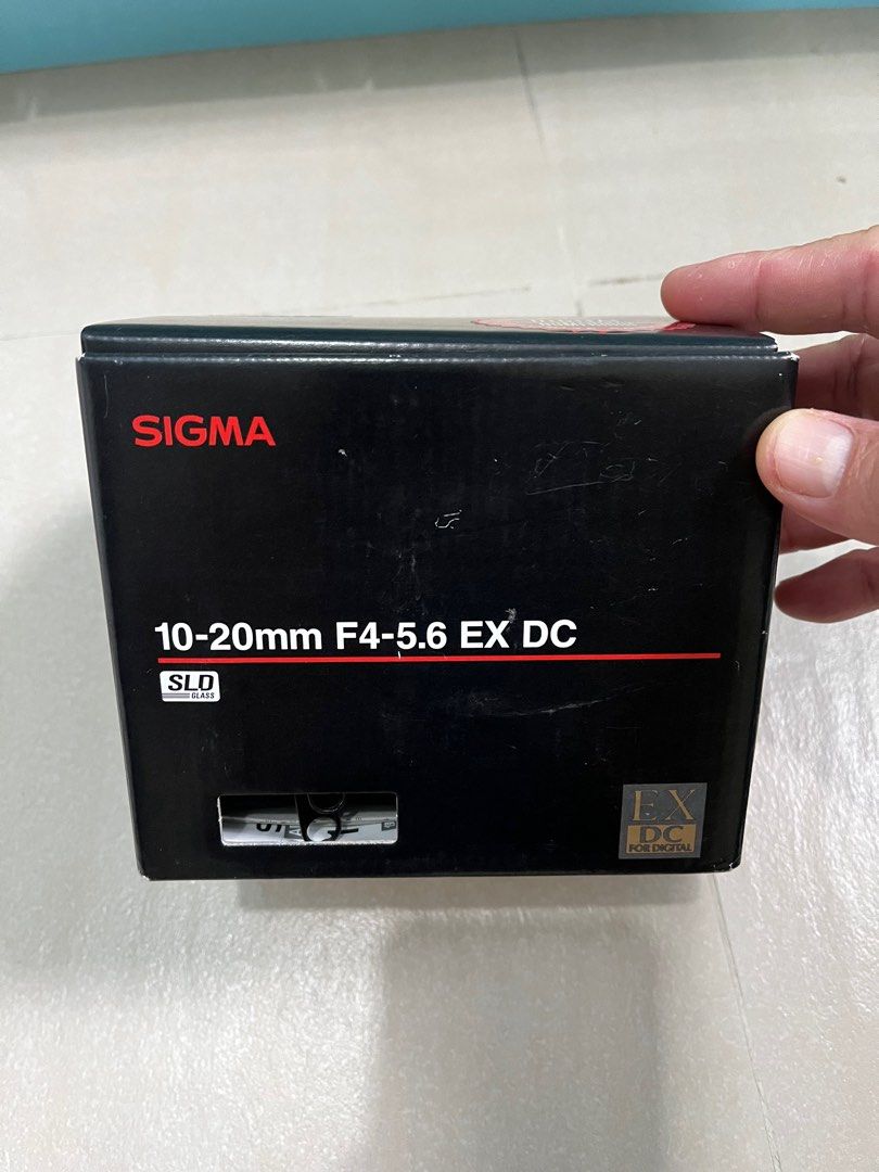 SIGMA 10–20mm F4-5.6EX DC. FOR NIKON, 攝影器材, 鏡頭及裝備- Carousell