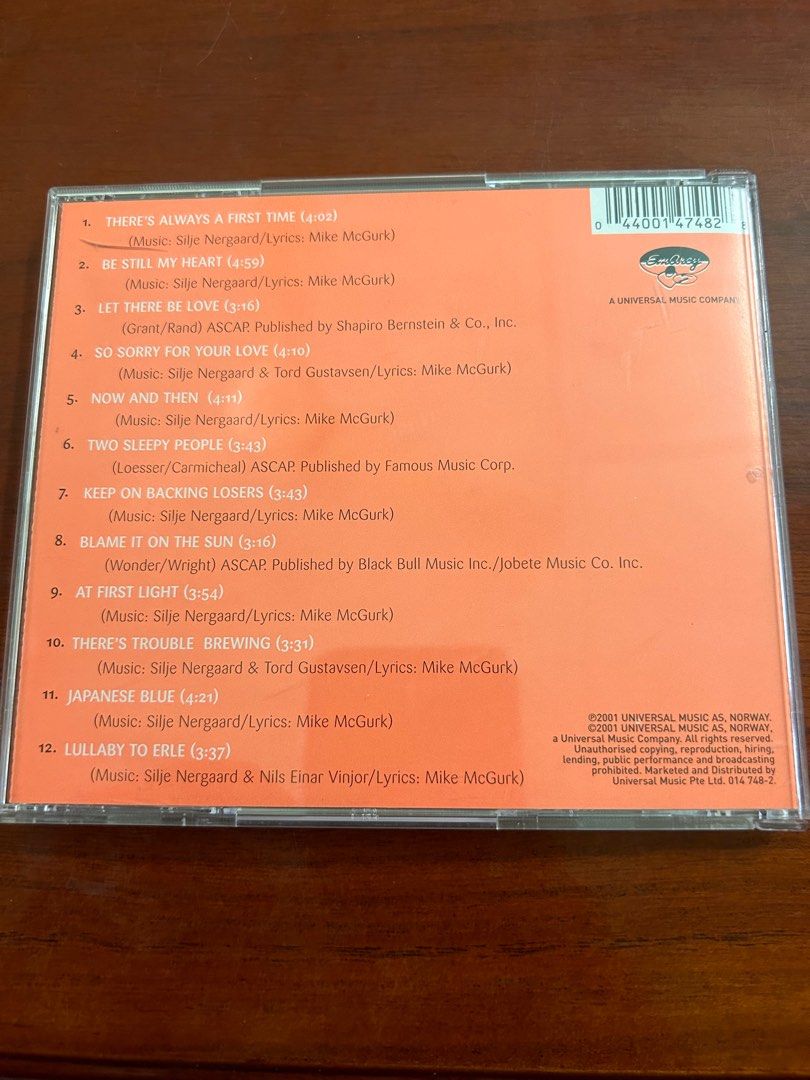 silje nergaard at first light, Hobbies & Toys, Music & Media, CDs ...