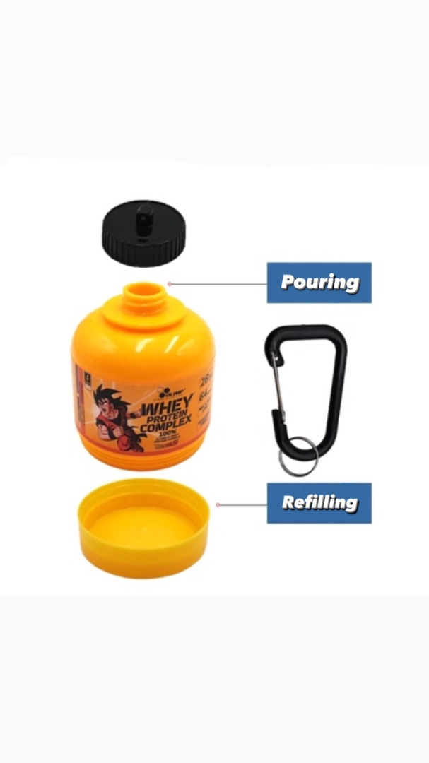 Single/Double Scoop Whey Protein Holder, Sports Equipment, Exercise