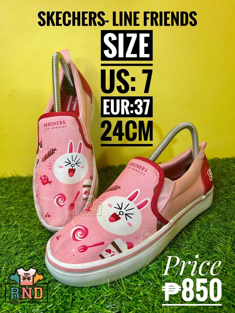 Skechers Line Friends Women s Fashion Footwear Sneakers on