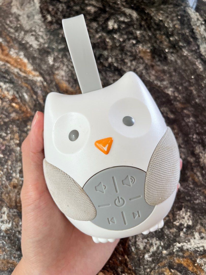 Portable baby soother owl on sale
