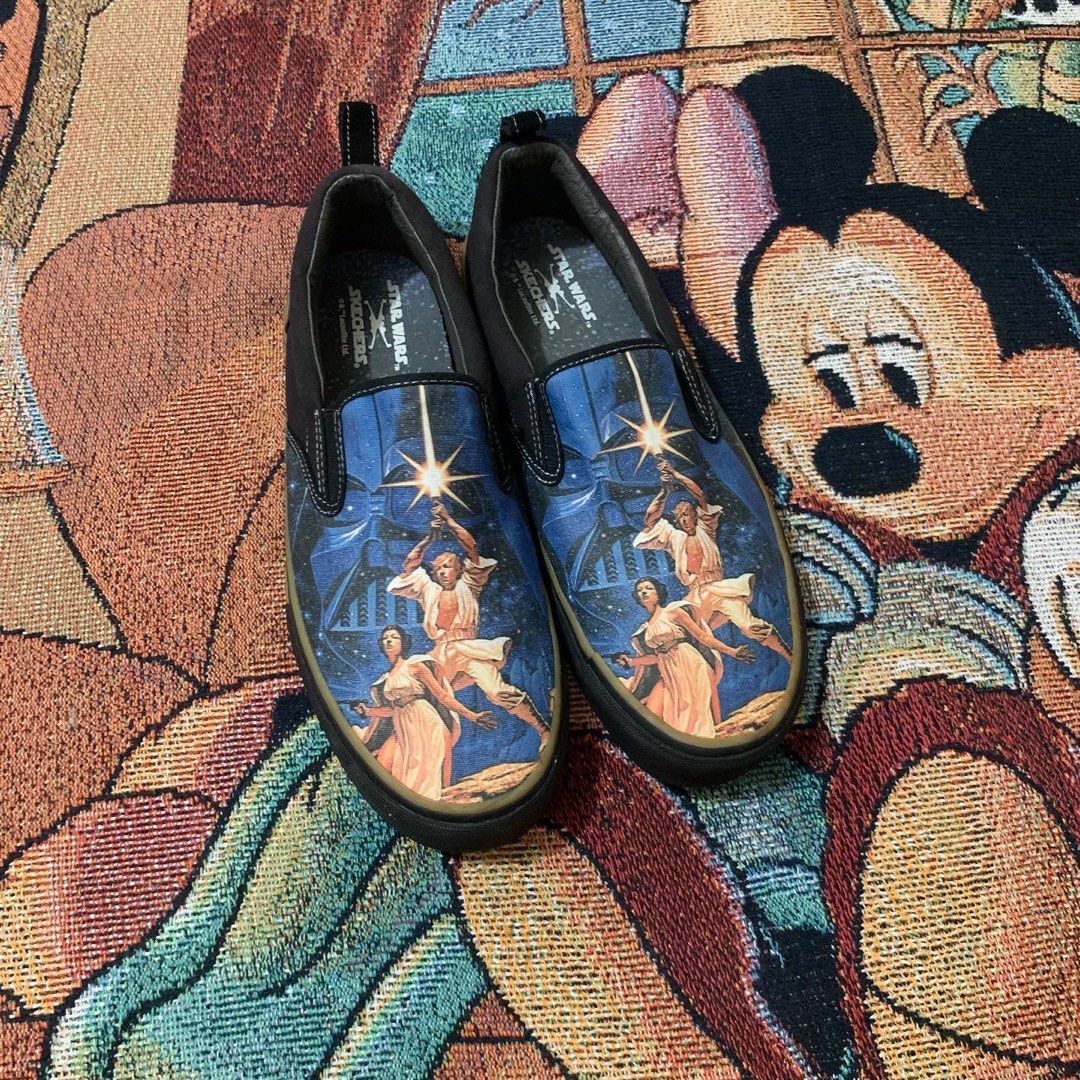 Skechers star wars slip ons shop