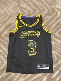 Nike LeBron James LA Lakers City Jersey Black Mamba Swingman Youth Size S M  L XL