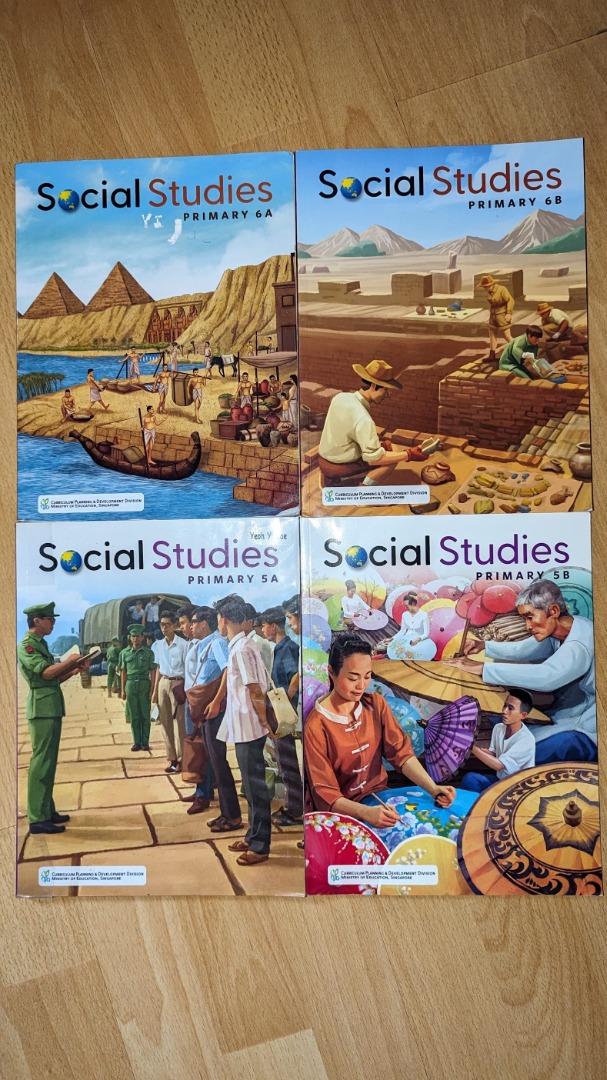 Social Studies Primary Textbook 5A & 5B / 6A & 6B, Hobbies & Toys