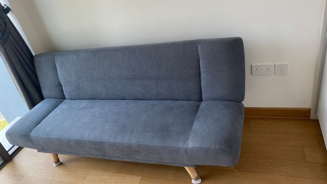 Sofa Bed (Category: Sofas) located in Singapore. Submitted by eleazarlow (Listing ID 1258412098, Image 1). Description: -Rarely use -No Pillow Bought from hipvan: https://www.hipvan.com/products/maven-sofa-bed-hailstorm?gbraid=0AAAAADPX5z1N-SoJHX83AhDp87ocB_N34&gclid=EAIaIQobChMI-6Geu_vdgQMVRxN7Bx3_yw2JEAQYDiABEgIAHPD_BwE.