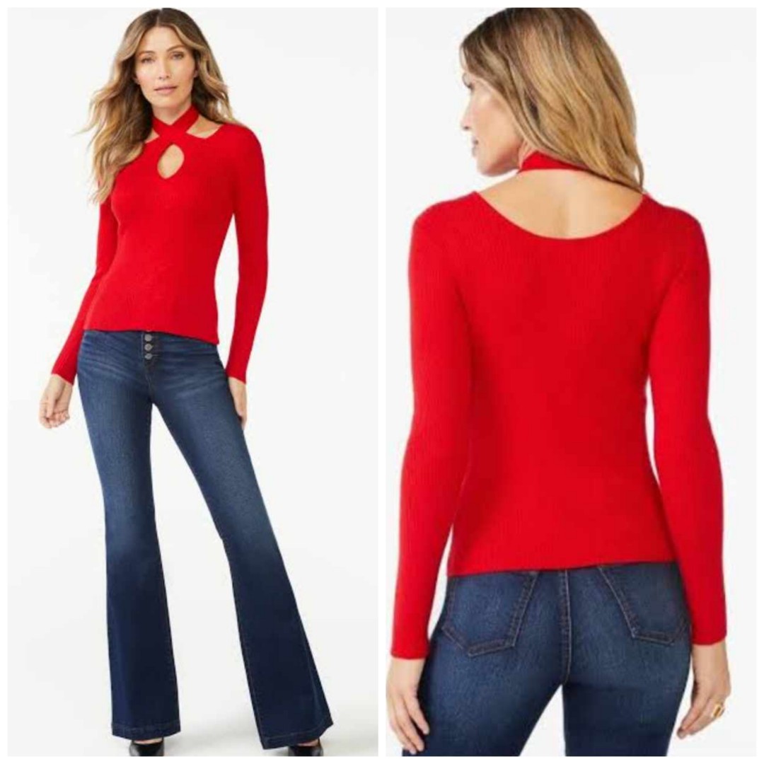 Sofia Jeans by Sofia Vergara Women's Blouse with Long Sleeves