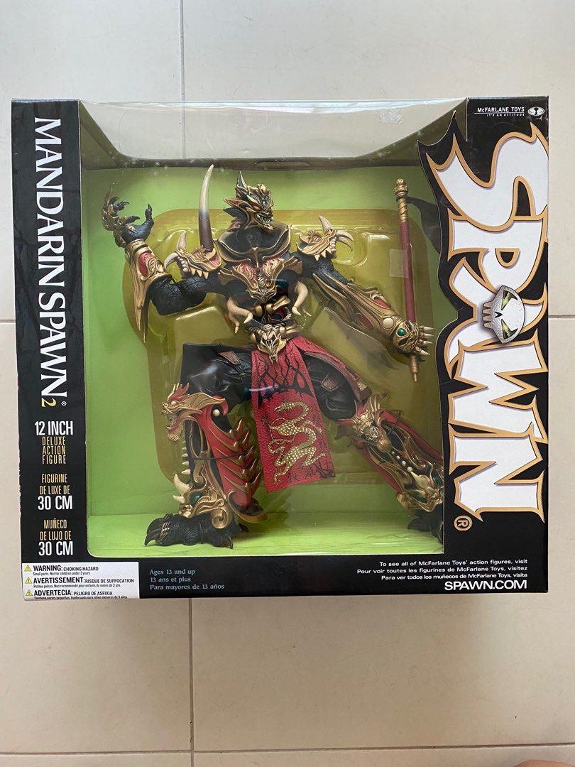 Spawn 12” Mandarin Spawn (Category: Toy Figures) located in Singapore. Submitted by dailytoyz (Listing ID 1258472608, Image 1). Description: COD Self pickup at Buangkok mrt station .
