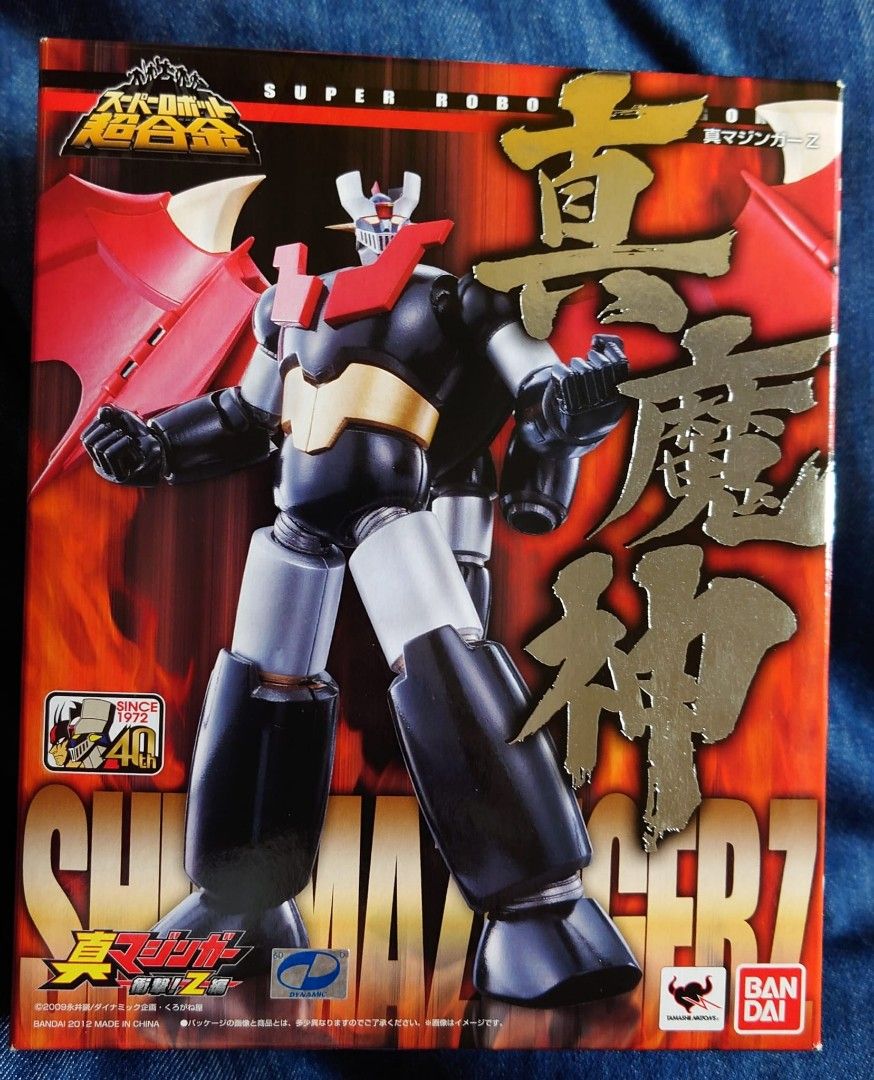 SR合金真魔神鐵甲萬能俠shin mazinger z 超合金魂, 興趣及遊戲, 玩具