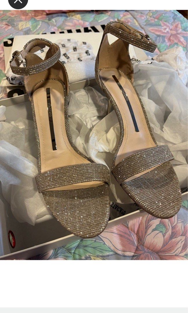 Staccato champagne gold heels aldo keith