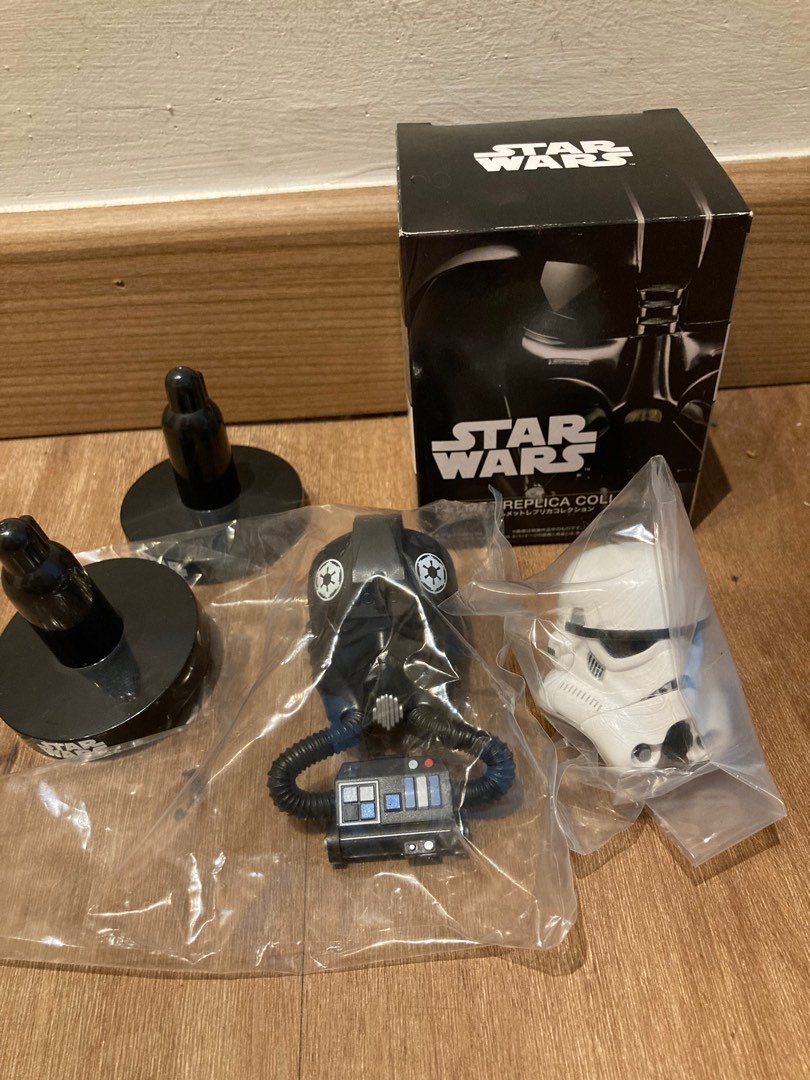 Star Wars Helmet Replica Collection Stormtrooper and TIE Fighter Pilot