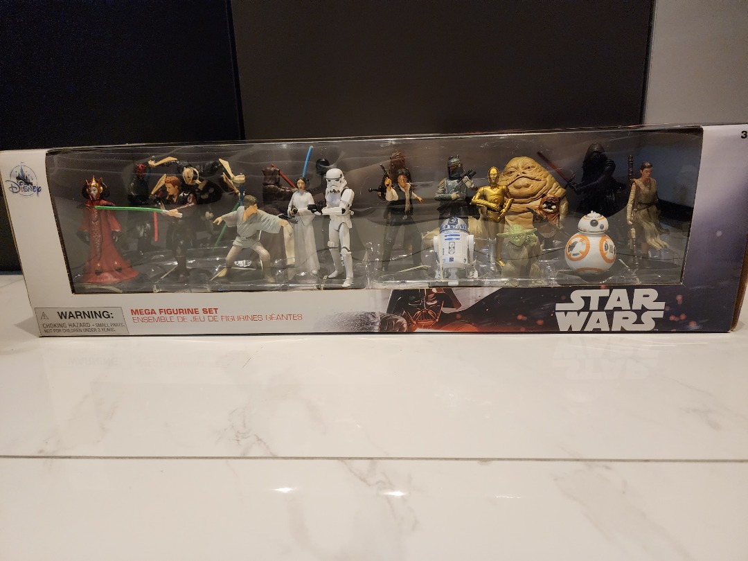 Disney star wars on sale mega figurine set