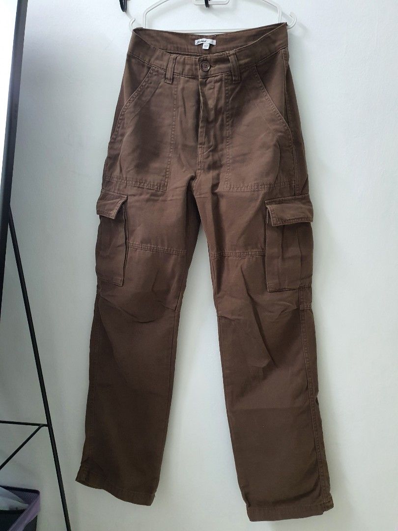 Subdued cargo pants, Women's Fashion, Bottoms, Other Bottoms on Carousell