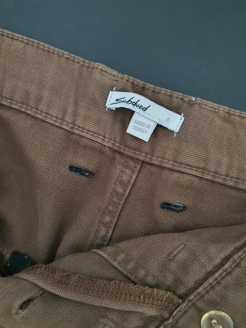 Subdued cargo pants, Women's Fashion, Bottoms, Other Bottoms on Carousell