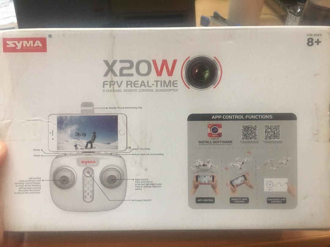 SYMA Drone Quadcopter Controller X20W Video Gaming Gaming